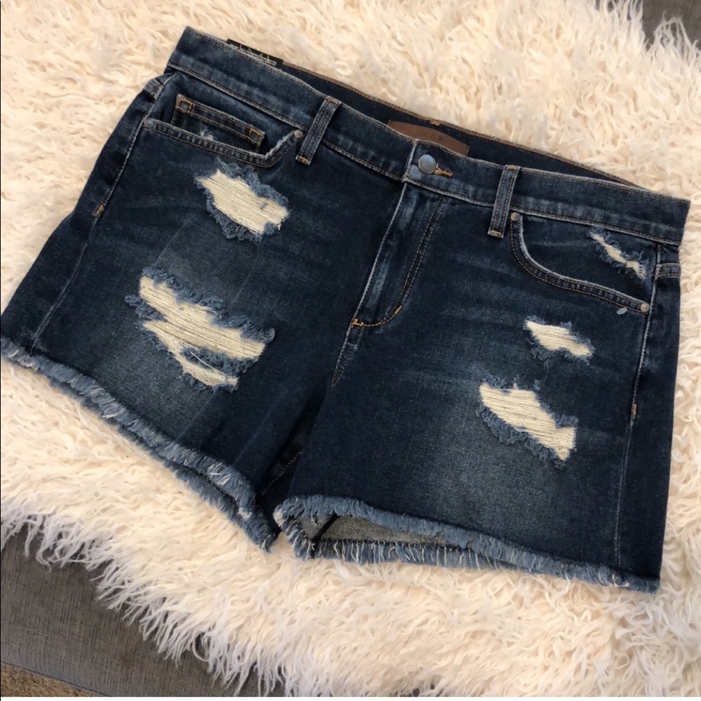 🆕 Joe’s Jeans Distressed Frayed Cut Off Shorts - Picture 3 of 8